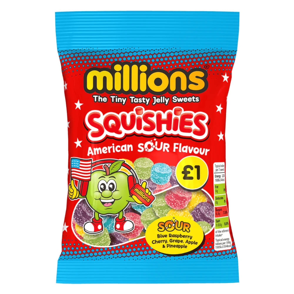 Millions Sour Squashies 100g