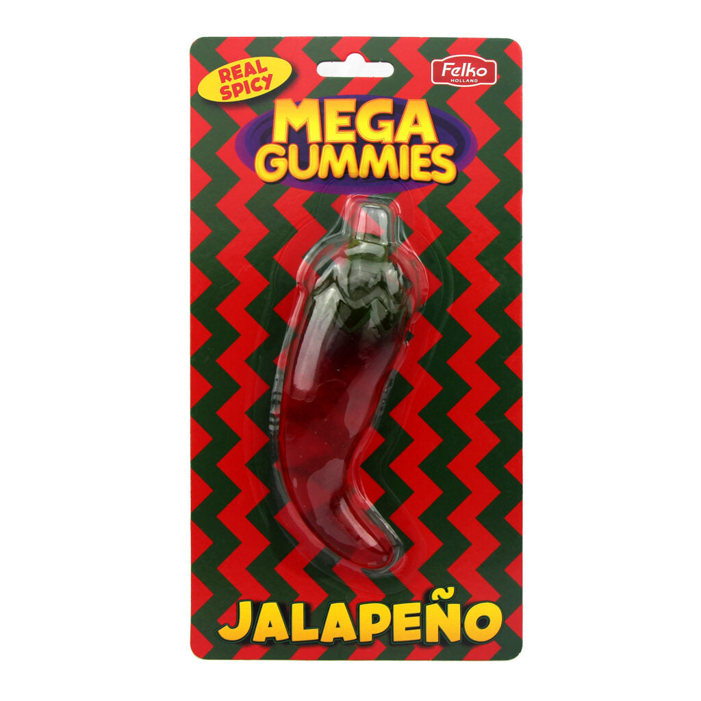 Mega Gummy Jalapeno 120g