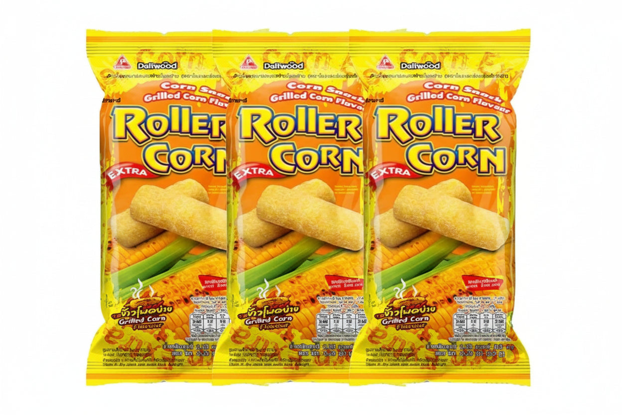 Deliwood Roller Corn Grilled Corn Snack 65g
