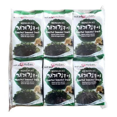 A+ HoSan Seasoned Seaweed Snack 4g x 12stk