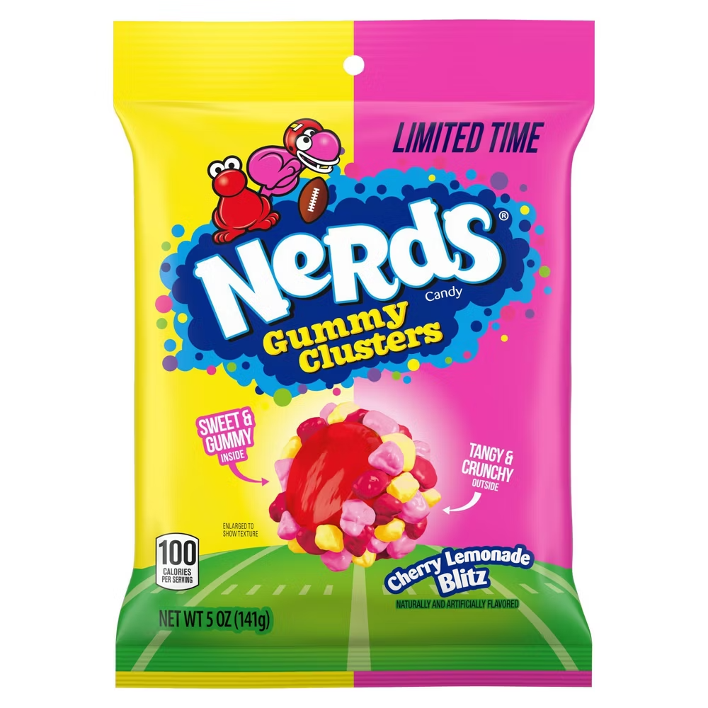 Nerds Cherry Lemonade Blitz Gummy Clusters 85g