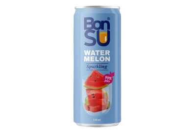 BonSu Watermelon Sparkling Juice 330ml