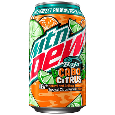 Mountain Dew Baja Cabo Citrus 355ml