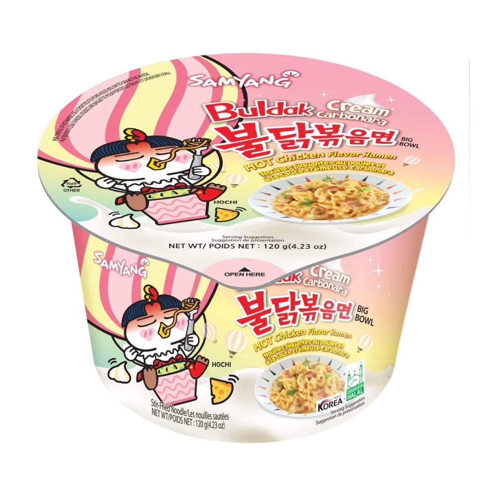 Samyang Buldak Creamy Carbonara Bowl 105g