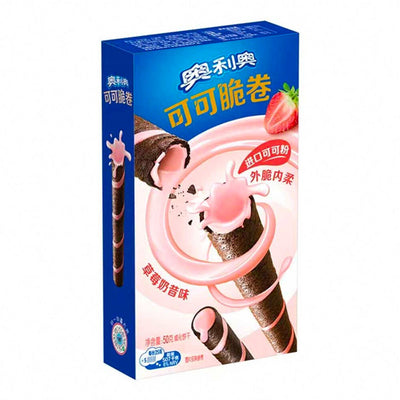 Oreo Cocoa Crisp Roll Strawberry 50 g