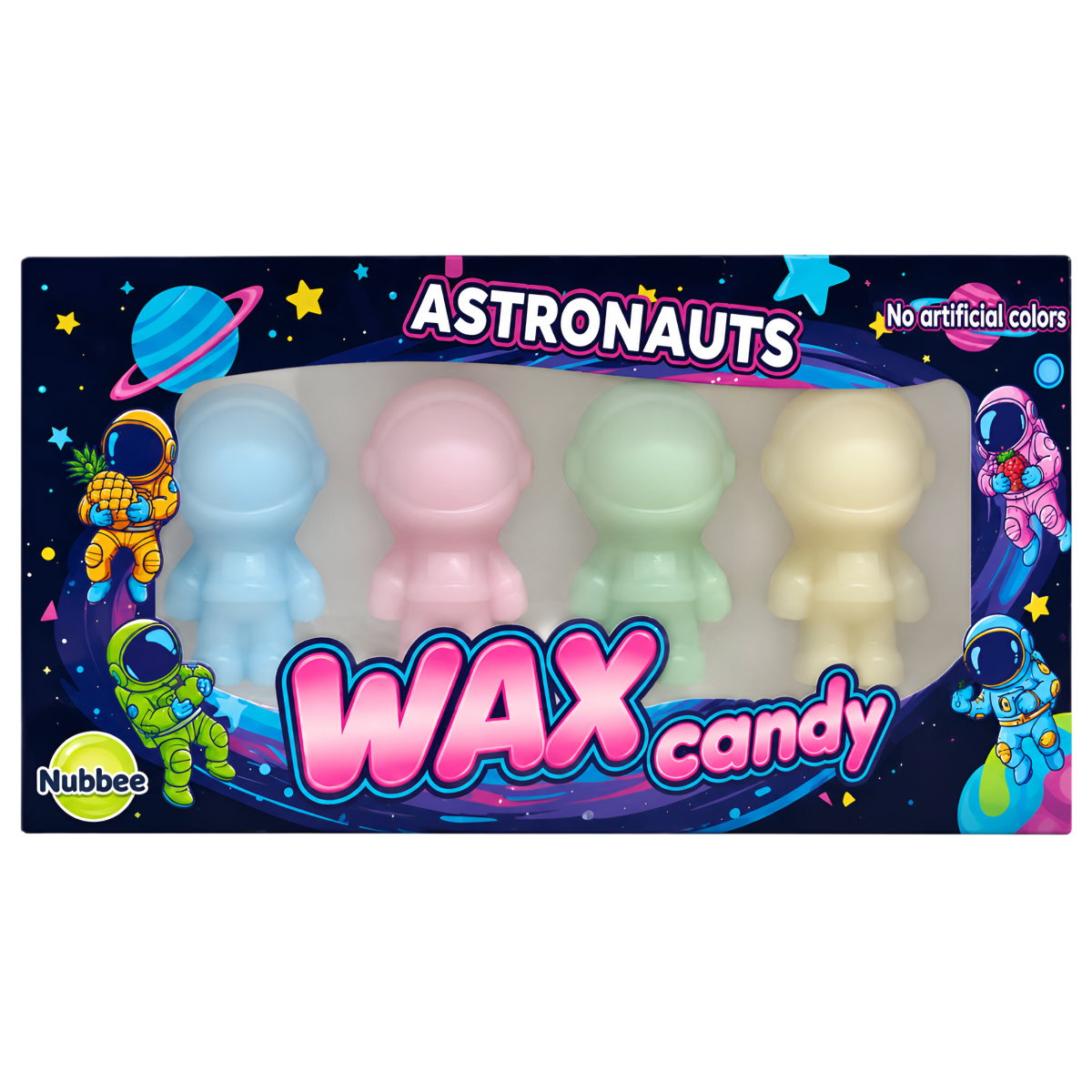 Nubbee Wax Candy Astronauts 24g