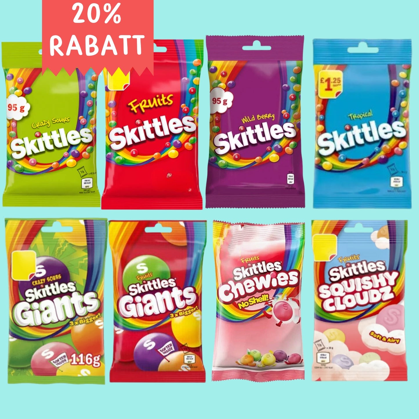 Skittles Multipack