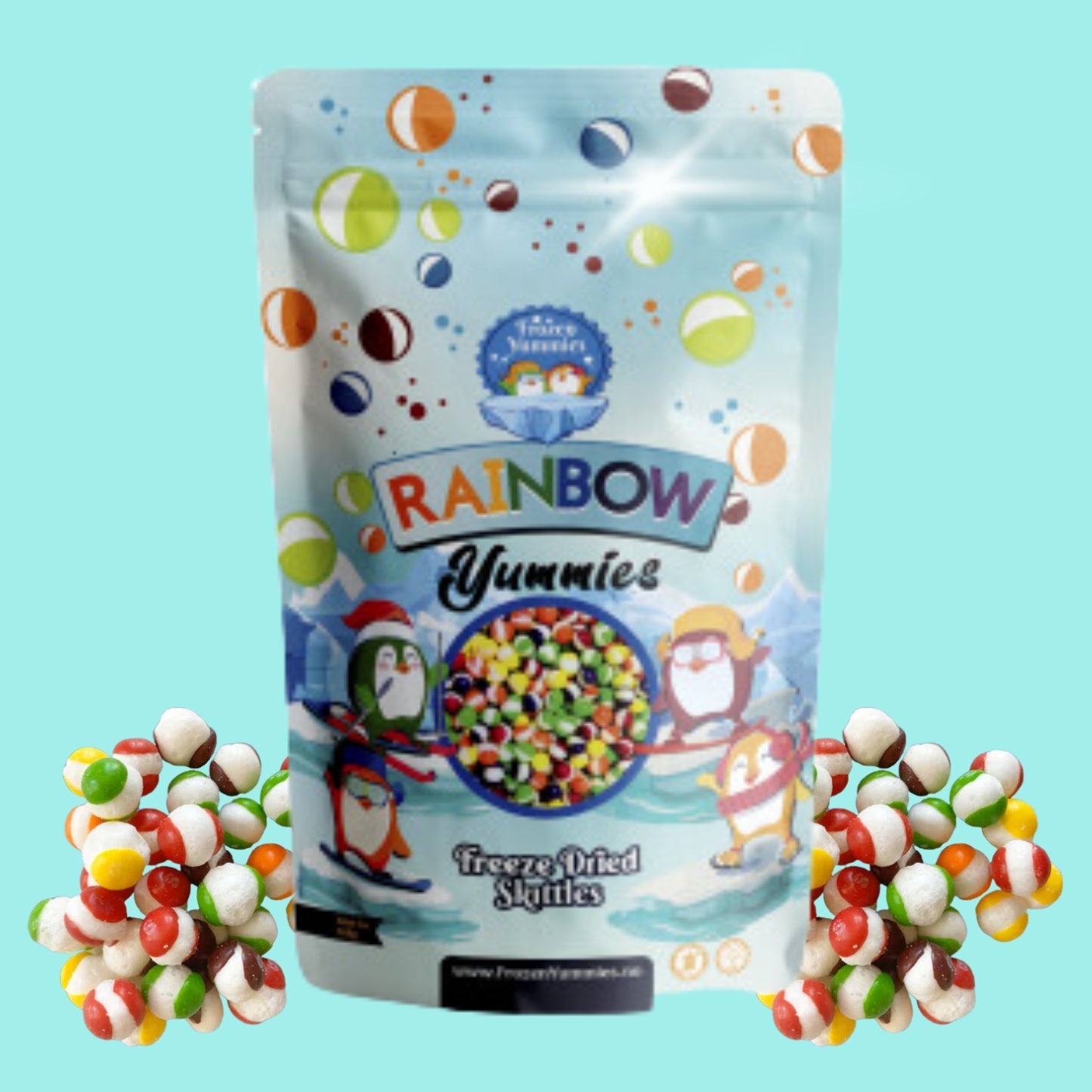 Freeze Dried Rainbow Skittles 100g