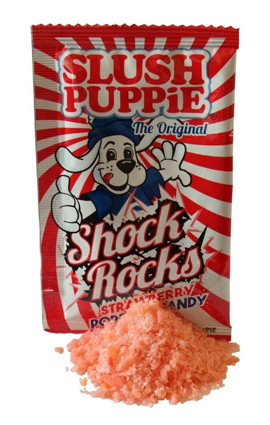 Slush Puppie Shock Rocks Strawberry 7g Datovare