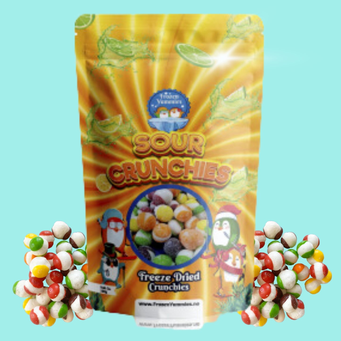 Sour Crunches Freeze Dried 100g