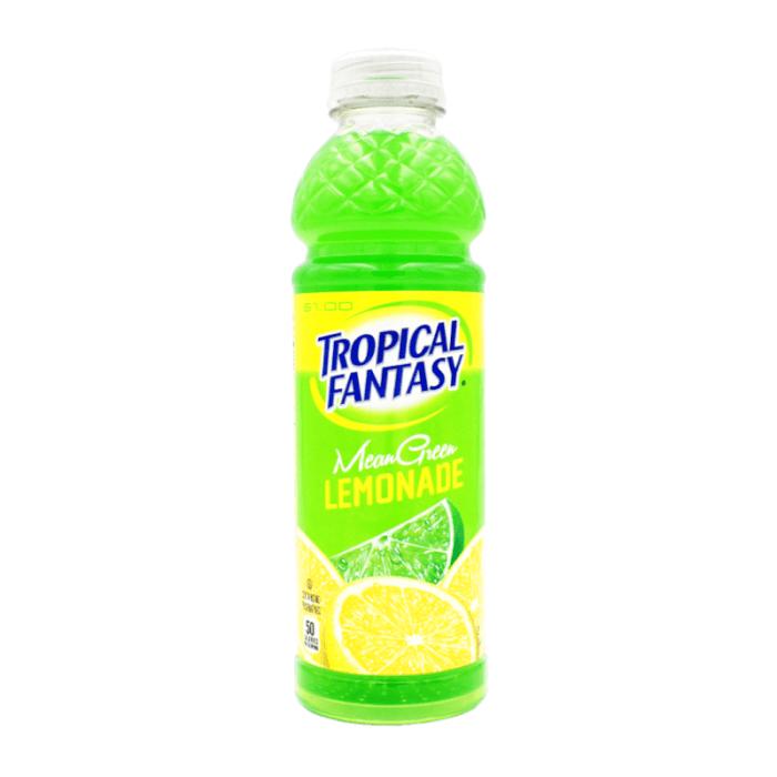 Tropical Fantasy Mean Green Lemonade 665ml