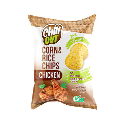 Chill Out Oat Chips Chicken Less Fat Egypt 60g