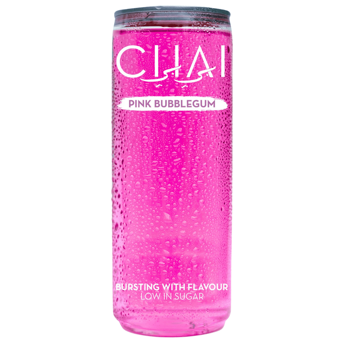 Chaibibi Pink Bubblegum Low In Sugar 330ml