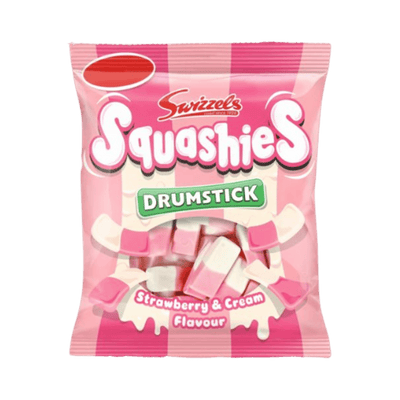 Squashies Drumstick Strawberry & Cream 120g