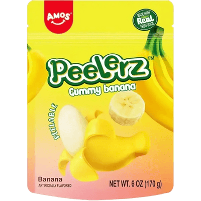 Peelerz Gummy Banana 170g