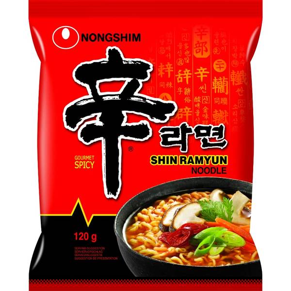 Nongshim shin ramyun gourmet spicy 120 g